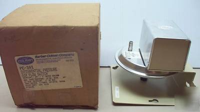 Barber colman pc-301 differential air flow switch 