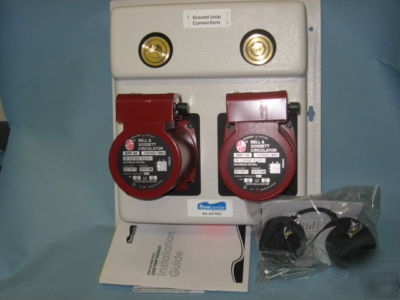 Geothermal flow center loop dual pump module 5YR warr 