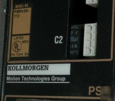 Kollmorgen BDS5A-103-00010 servo amplifier prs 4/5A-12