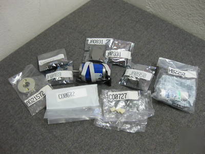 Lot of computer parts - servo/motor, encoder & misc.