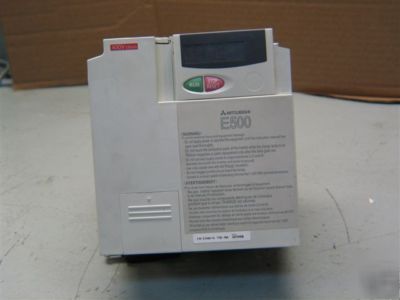 Mitsubishi fr-E540 0.75K-na, 1 hp 480 volts