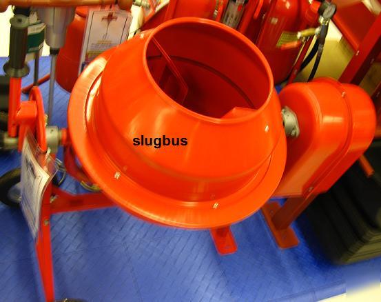 New large cement concrete stucco mixer 1/2 hp 