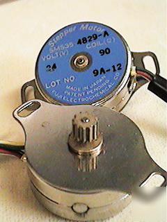 Stepper motor, miniature 24V (3 ea)