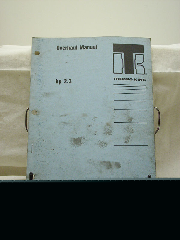 Thermo king di 2.3 disassembly engine overhaul manual