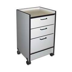 Hausmann industries inc mobile CART3 DRAWERS1812X1812X