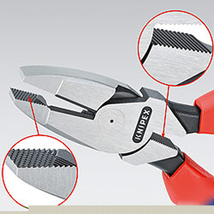 Knipex lineman's pliers high leverage comfort 9-1/2