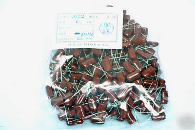 New 20 pcs ppn 630V 0.022UF capacitors +/-5% 1000MOHM 