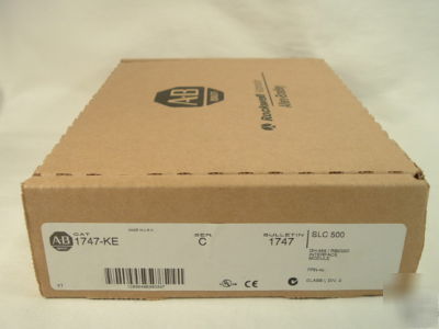 New allen bradley slc 500 1747-ke ser c, in box, 