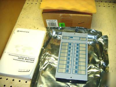 Notifier acm-16AT fire burgular alarm annunciator panel