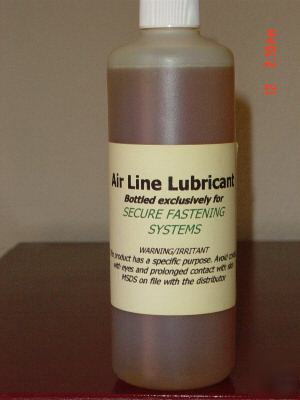 Pneumatic gun lubricant