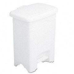 Safco fourgallon plastic stepon receptacle