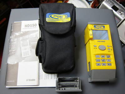 Spectra precision laser hd 150 handheld distance meter