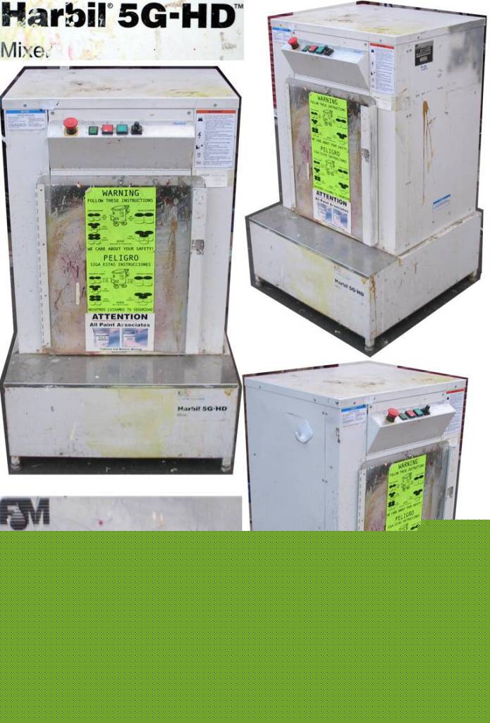 Fm harbil 5G hd 5GHD paint shaker/mixer 5 & 1 gallon qt