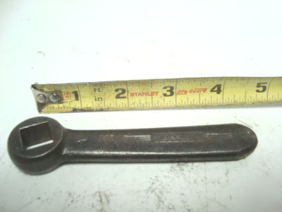 Lathe tool post carriage wrench 1/2