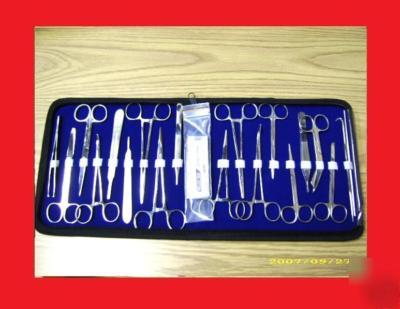35 pc us military field minor surgical instruments kit