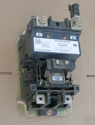 Allen bradley no. 123166 280A max dc contactor