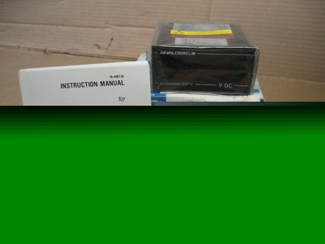 Analogic AN25M00 measurometer ii dc voltage monitor