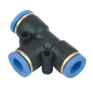 30 pcs 4MM push in equal tee pneumatic quick connectors