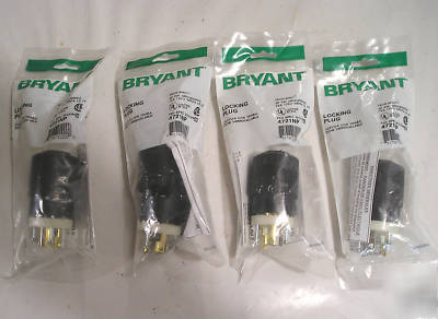 4 lr 15 bryant locking plugs male twist lock LR15
