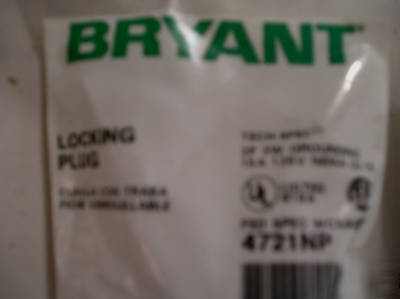 4 lr 15 bryant locking plugs male twist lock LR15