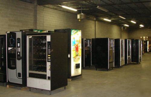Automatic products 113 snack machine location ready 