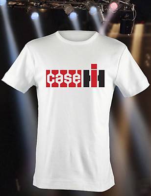 Case ih farm equipment logo t-shirt 