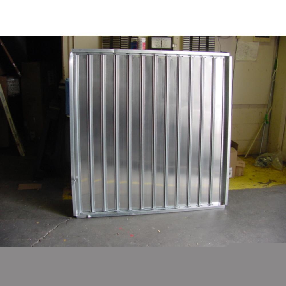Dayton 50 x 50 roof mount backdraft damper 157994