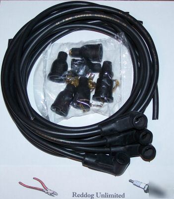 Ford 8N 9N 2N naa 600 800 2000 4000 spark plug wire set