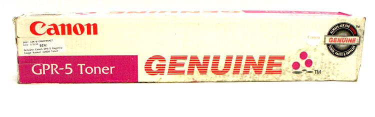 Genuine canon gpr-5 magenta image runner C2020 toner
