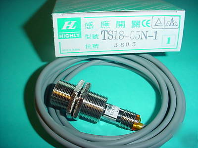 Highly shield inductive proximity switch TS18-5N-1 