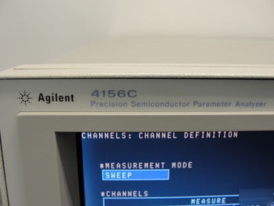 Hp / agilent 4156C semiconductor parameter analyzer