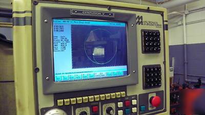 Milltronics partner 6 cnc vertical machining center 