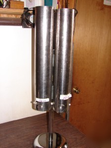 Multi size cup holder dispenser commercial with stand