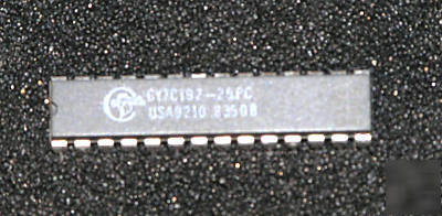 New qty:3 cypress CY7C192-25PC ram w/sep i/o ( ) freeship