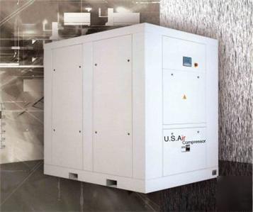 New us air rotary screw compressor 25 hp 123CFM ir 25HP