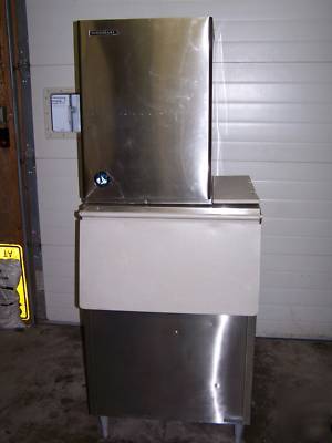 Nice used hoshizaki KM500 wtrcld ice mach. head w/bin