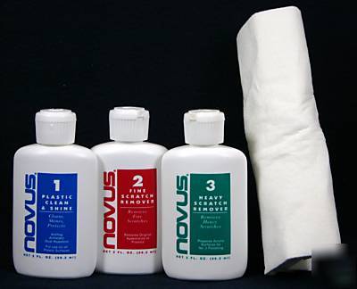 Novus plastic polish for pinball, coin-op, slot machine