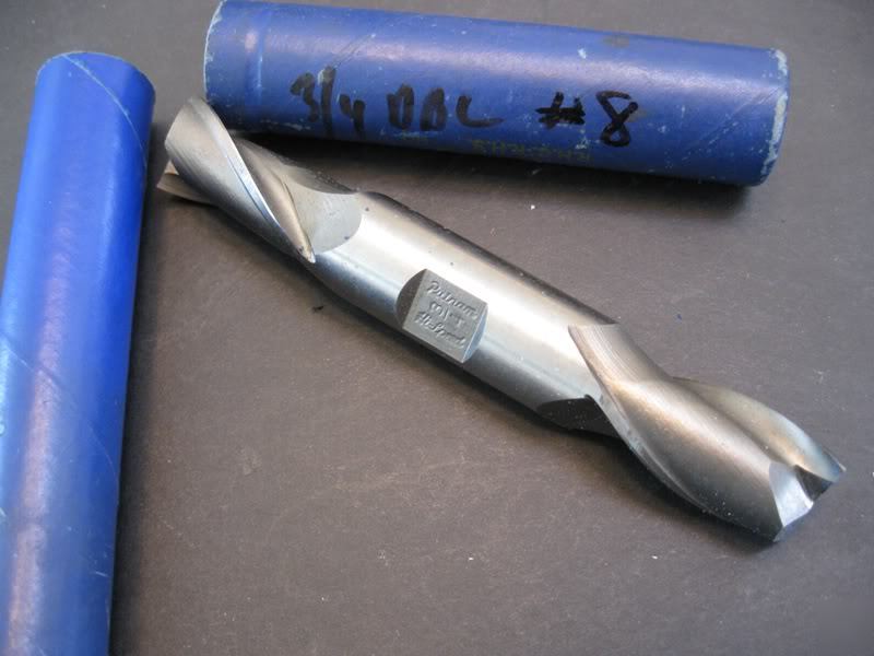 Putnam 3/4 inch metal cutting bit end mill machining 8