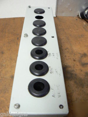 Rittel electromate 8-pushbutton enclosure 18X4X4 12/13 