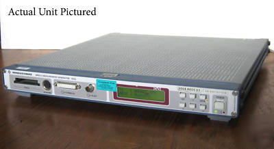 Rohde & schwarz dvg MPEG2 measurement generator