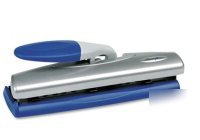 Swingline blue/silver lighttouch high capacity punch