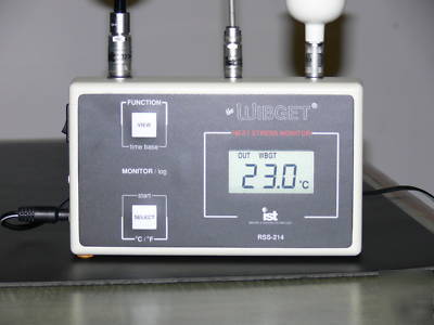 Wibget model rss-214 heat stress monitor
