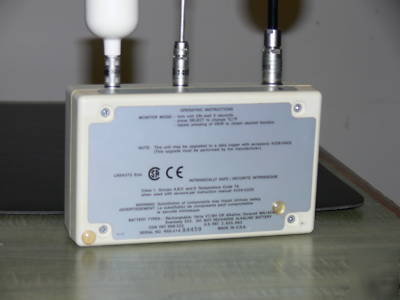 Wibget model rss-214 heat stress monitor