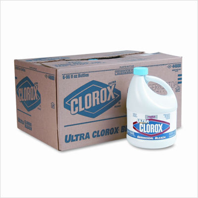 Clorox germicidal bleach, 96OZ bottle, 6/carton