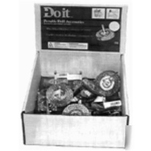 24-piece do it wire wheel assortment by weiler