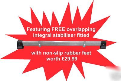 7.58M - 3 section extension ladder - free 24HR delivery