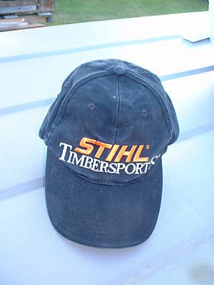 Ball cap hat - stihl - timbersports - logging (H433)