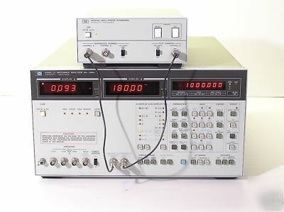 Hp 4192A lf impedance analyzer lcr with 16047A