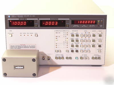 Hp 4192A lf impedance analyzer lcr with 16047A