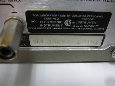 Hp 6038A autoranging dc power supply, 60V, 10A, 200W